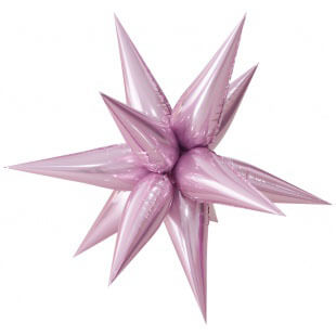 Фигура Звезда составная 66 см, розовая