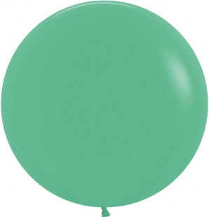 Латексный шар 76 см, зелёный, пастель