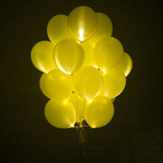 Светящиеся шары с диодами Жёлтые