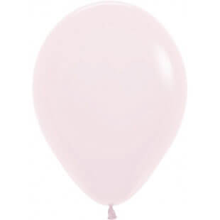 Латексный шар 30 см, макарунс, нежно-розовый