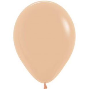 Латексный шар 30 см, пастель, персиковый