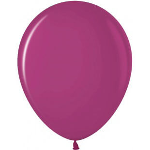 Латексный шар 30 см, пастель, пурпурный