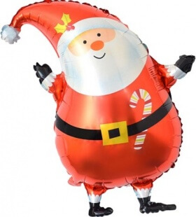 Фигура Санта в красном колпаке, 74 см