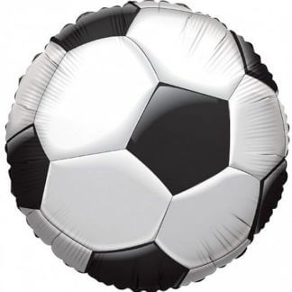 Фольгированный круг 46 см, Футбольный мяч