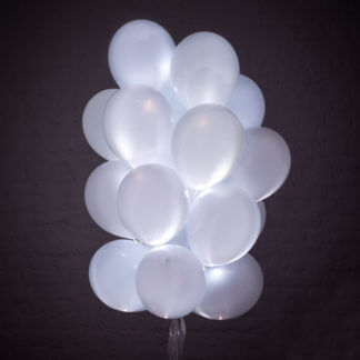 Светящиеся шары с диодами Белые