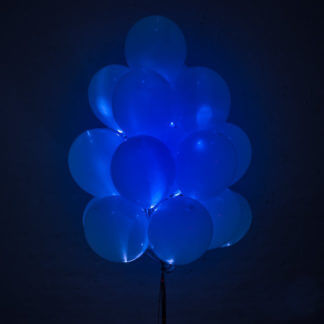 Светящиеся шары с диодами Синие