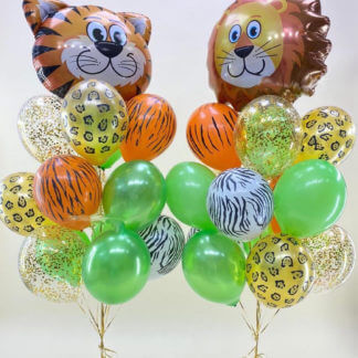 Комплект воздушных шаров «Зоопарк»