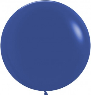 Латексный шар 76 см, синий, пастель