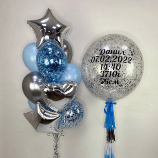 Воздушные шары на выписку из роддома Малыш