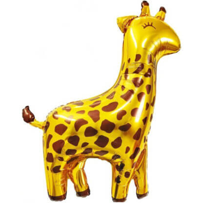 Фигура Жираф золотой, 117 см