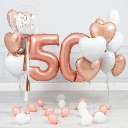 Воздушные шары на юбилей 50 лет