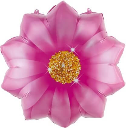 Шар цветок, розовый, 46 см