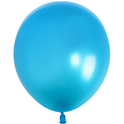 Латексный шар 25 см, синий, пастель