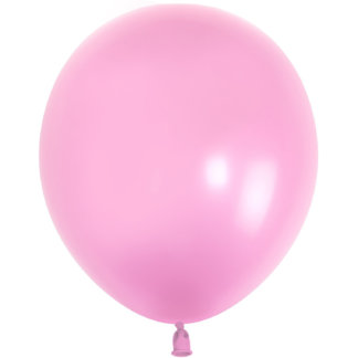 Латексный шар 25 см, розовый, пастель