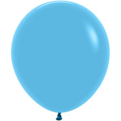 Латексный шар 46 см, голубой, пастель