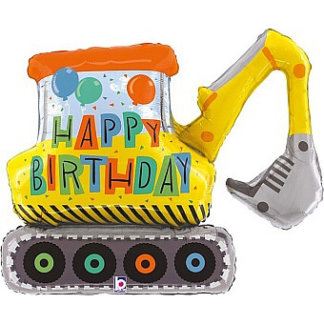 Фигура Экскаватор Happy Birthday, 79 см