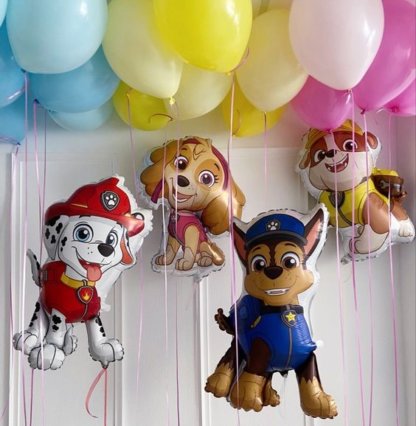 Шары щенячий патруль с щенками Paw Patrol.